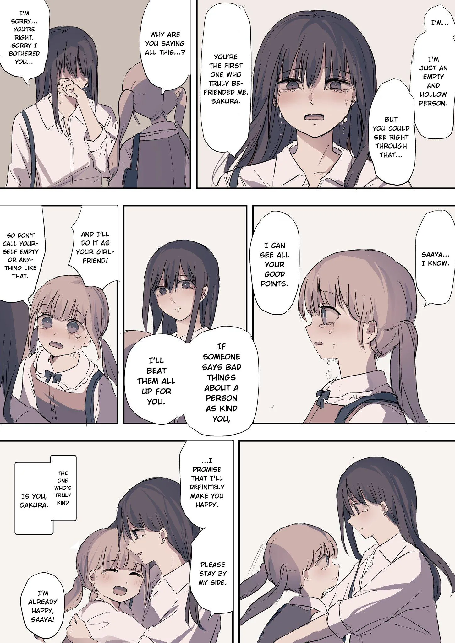 Saaya and Sakura Chapter 10 page 4 - 