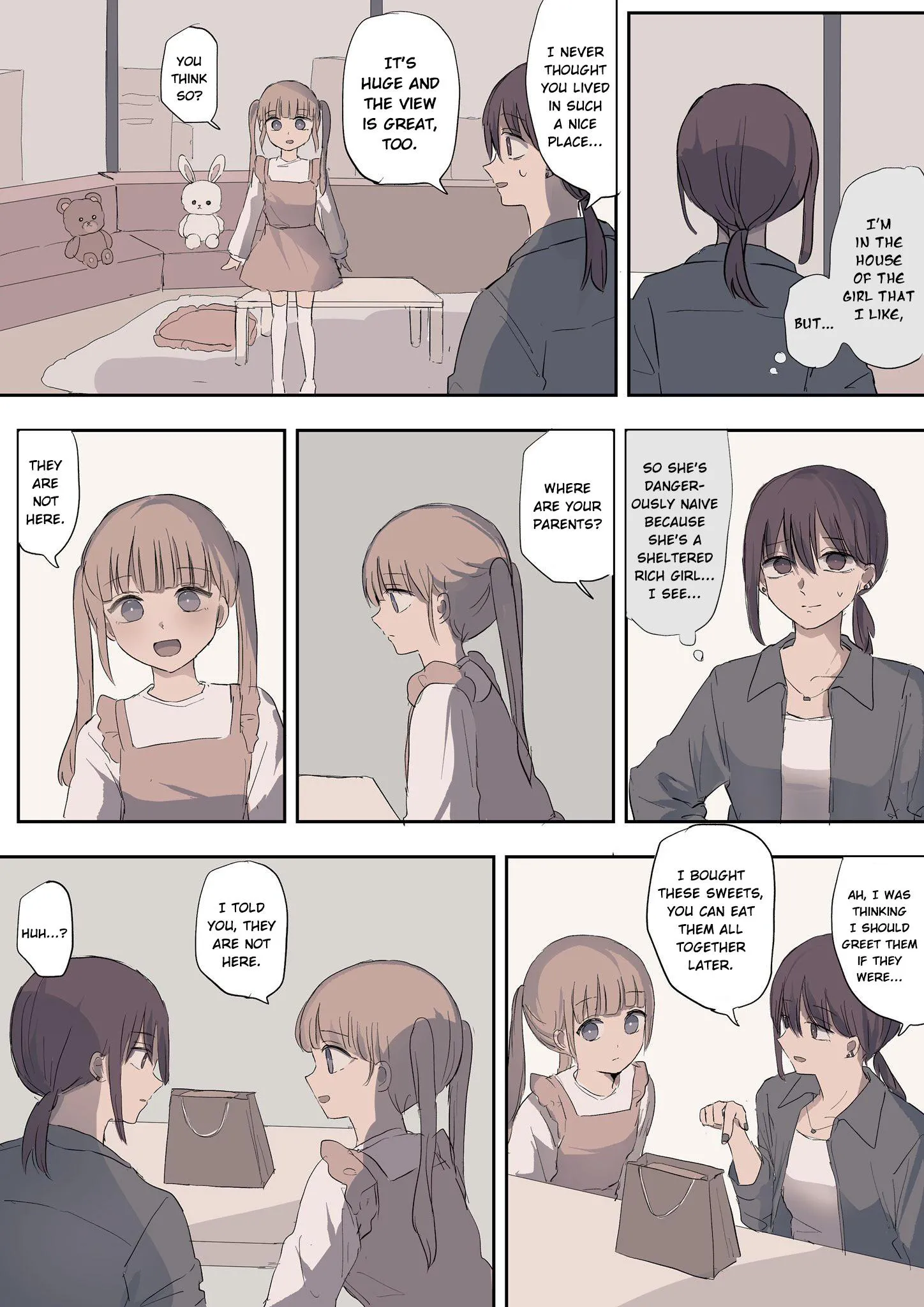 Saaya and Sakura Chapter 11 page 1 - 