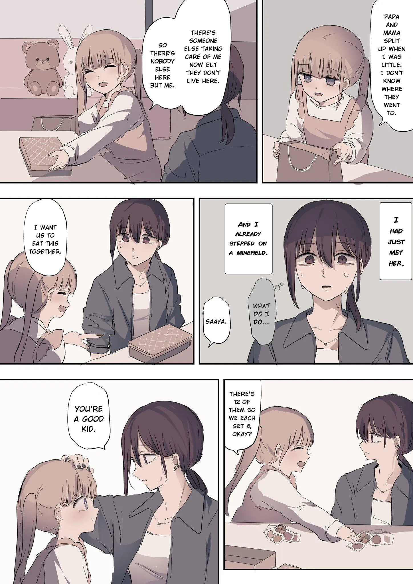 Saaya and Sakura Chapter 11 page 2 - 