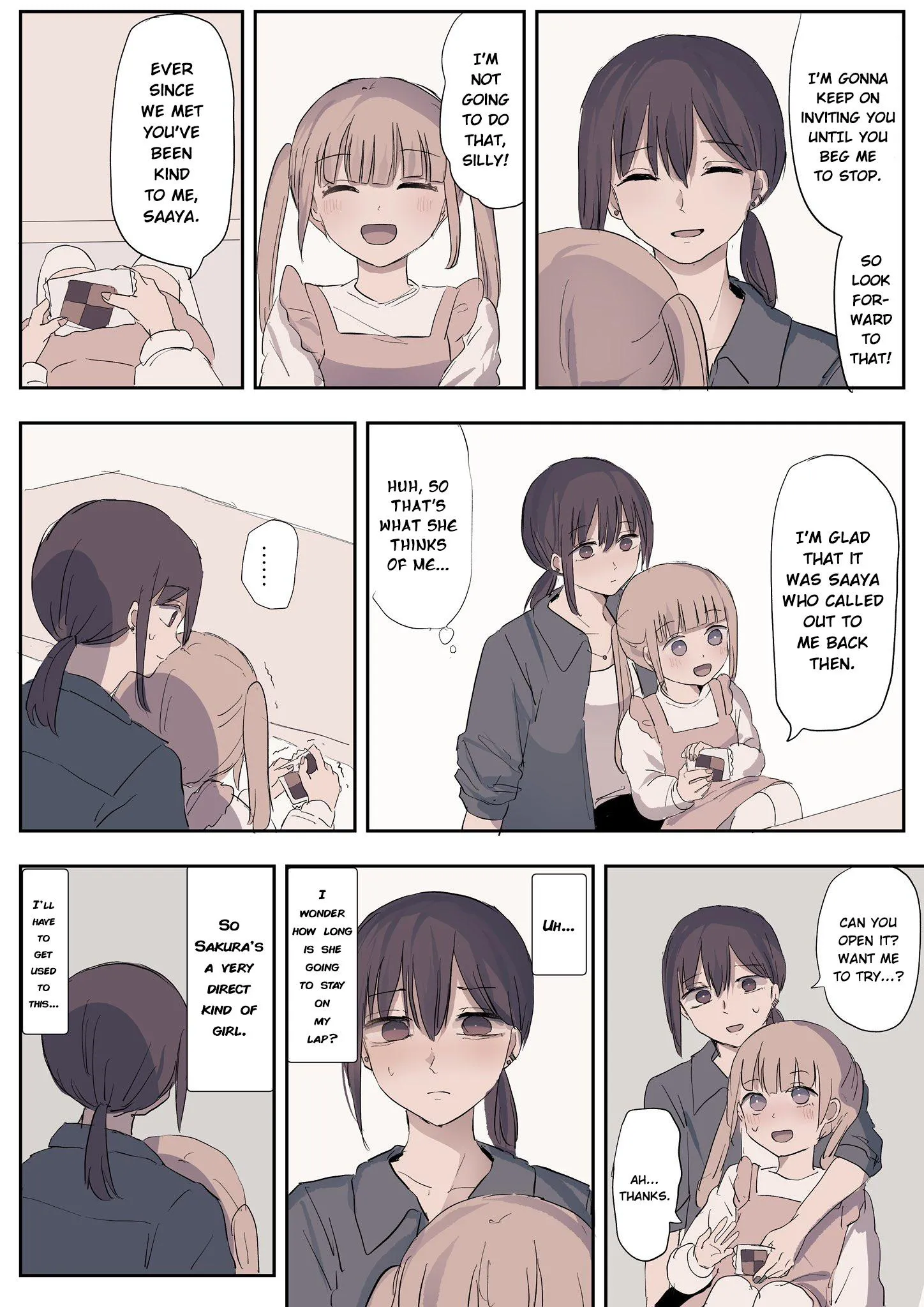 Saaya and Sakura Chapter 11 page 4 - 