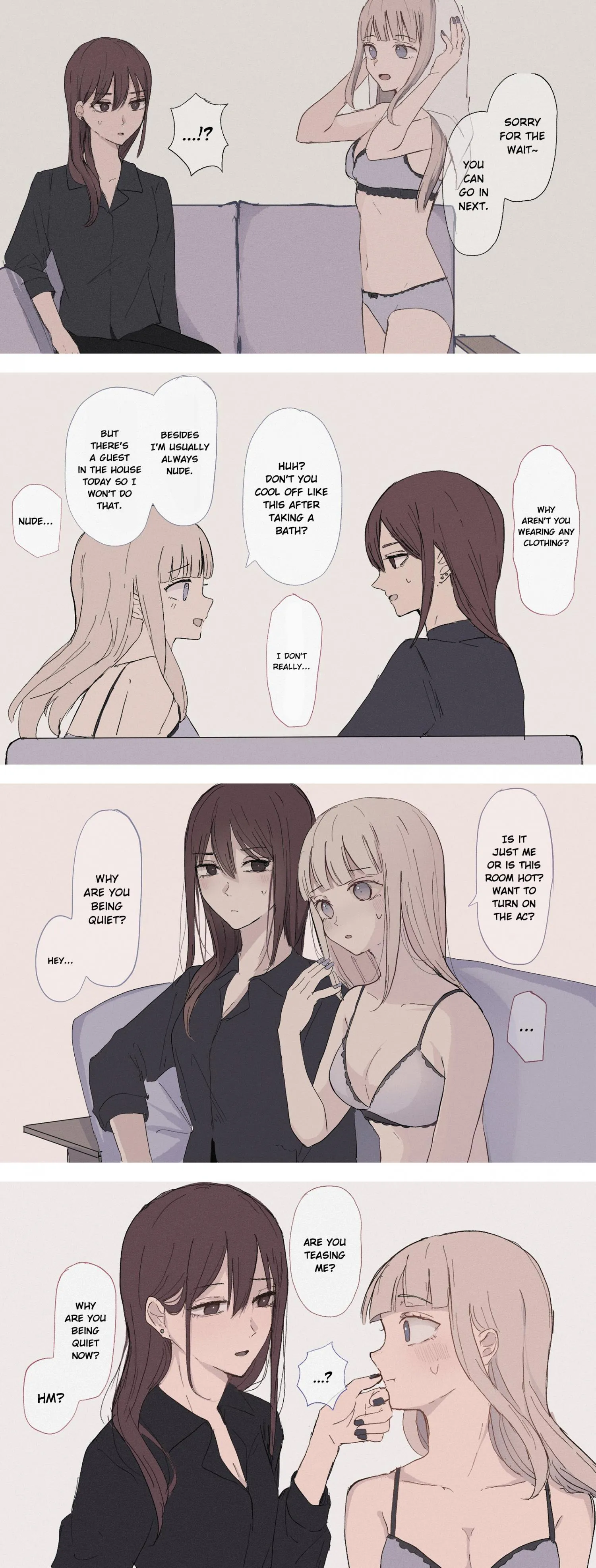 Saaya and Sakura Chapter 12 page 1 - 