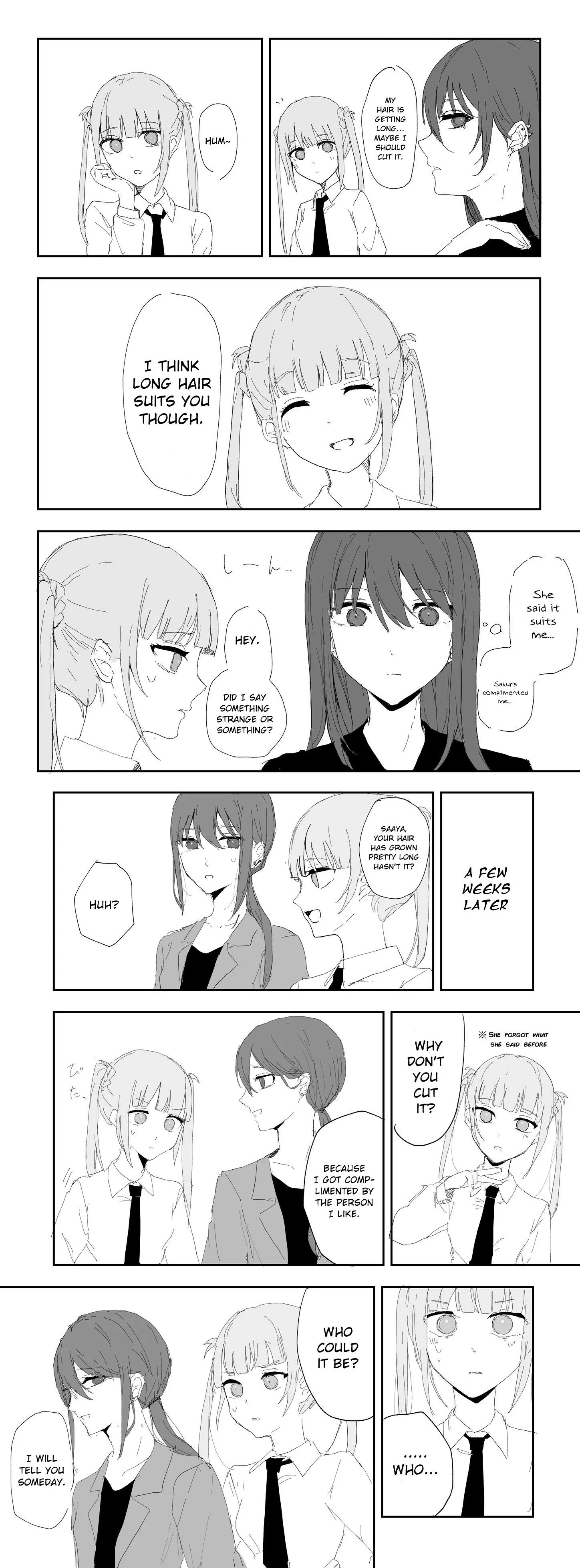 Saaya and Sakura Chapter 14 page 1 - 