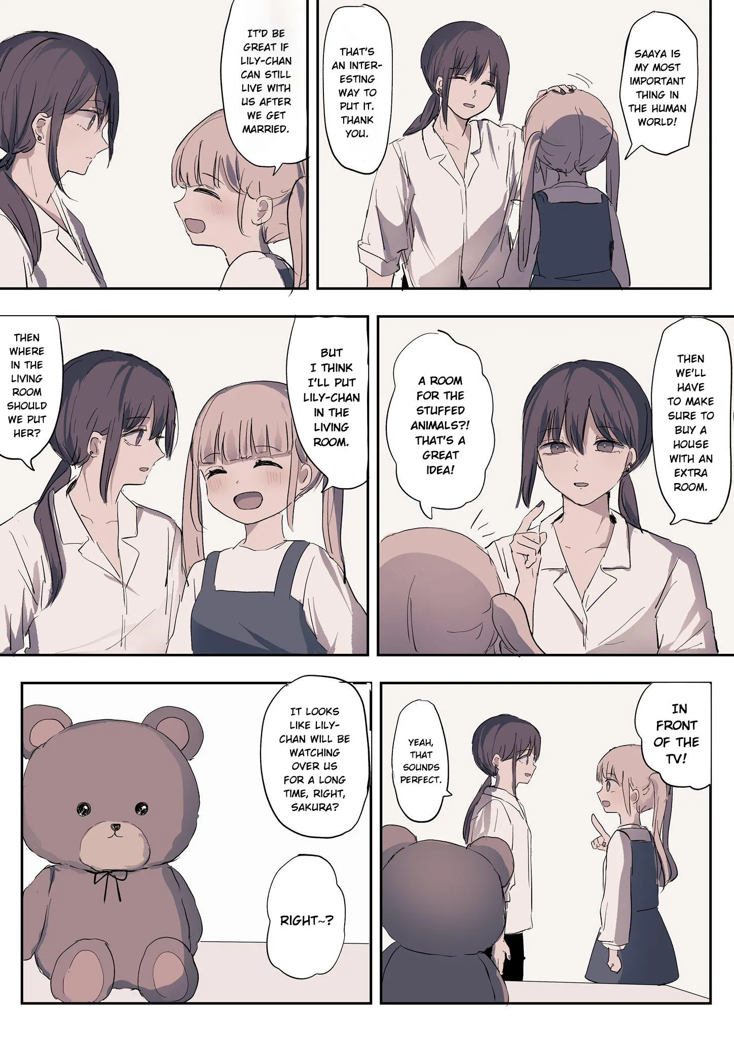 Saaya and Sakura Chapter 15 page 4 - 