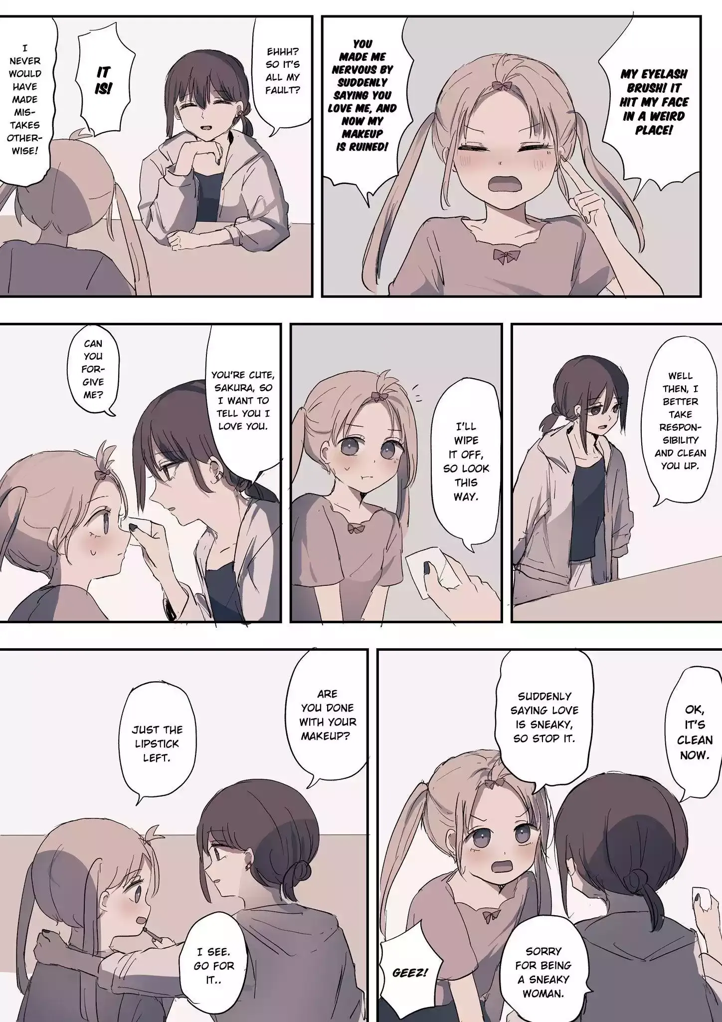 Saaya and Sakura Chapter 16 page 3 - 
