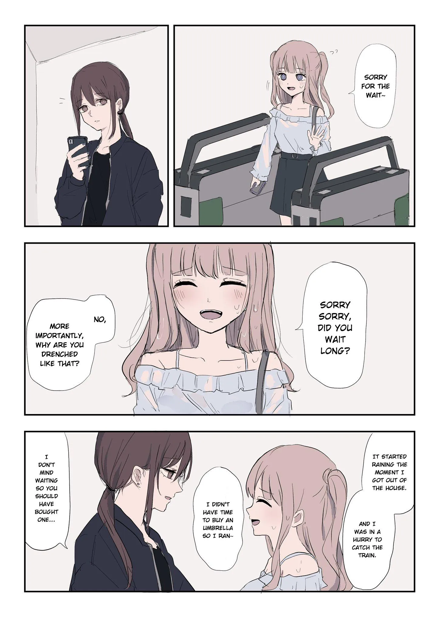 Saaya and Sakura Chapter 2 page 1 - 