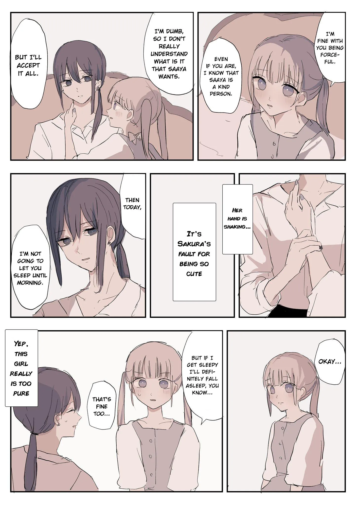 Saaya and Sakura Chapter 3 page 4 - 