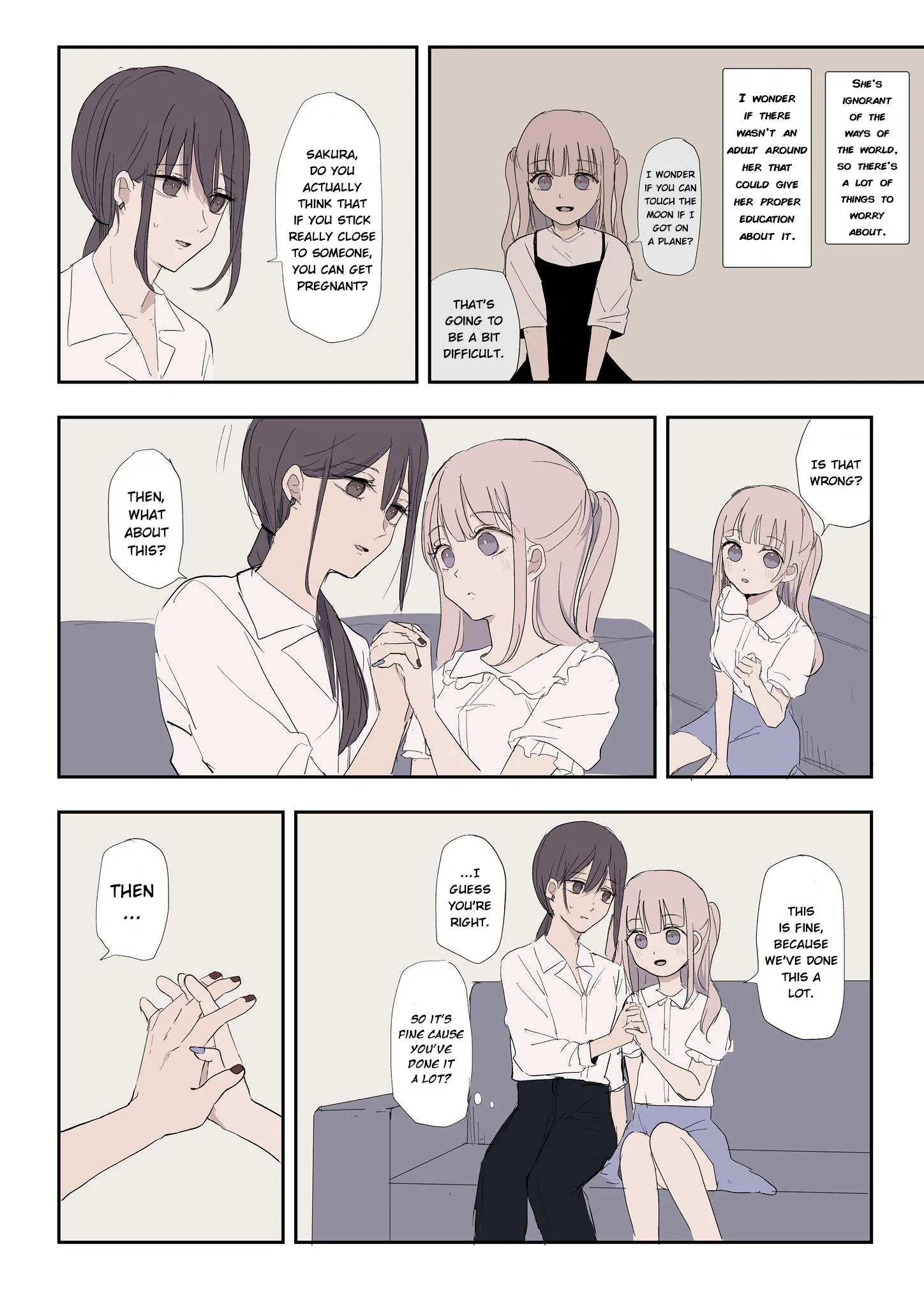 Saaya and Sakura Chapter 5 page 2 - 