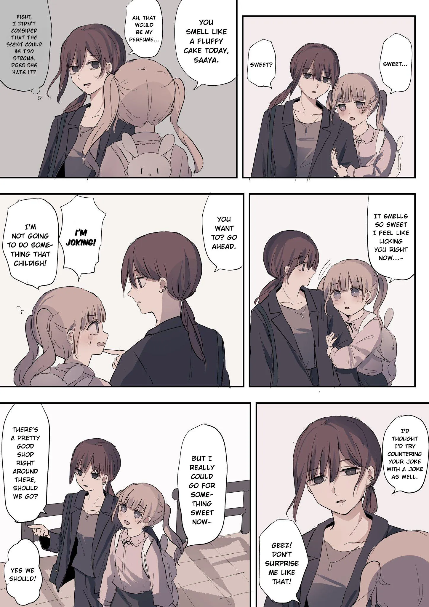 Saaya and Sakura Chapter 9 page 2 - 