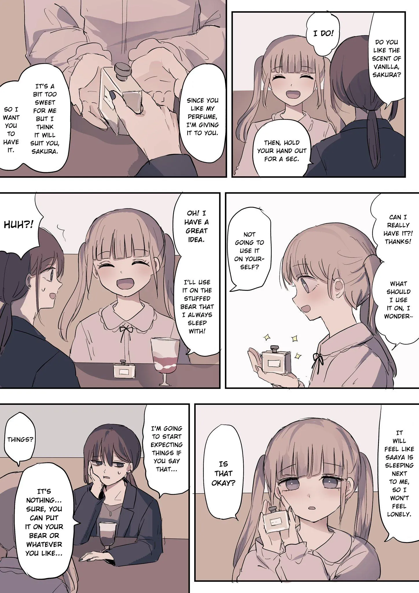 Saaya and Sakura Chapter 9 page 4 - 