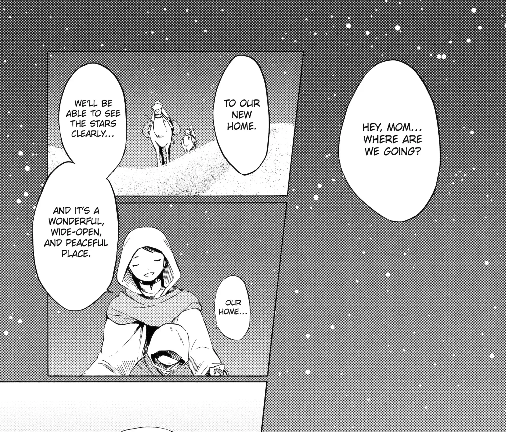 Sabaku no Kuni no Amefurashi Hime Chapter 1.1 page 1 - 