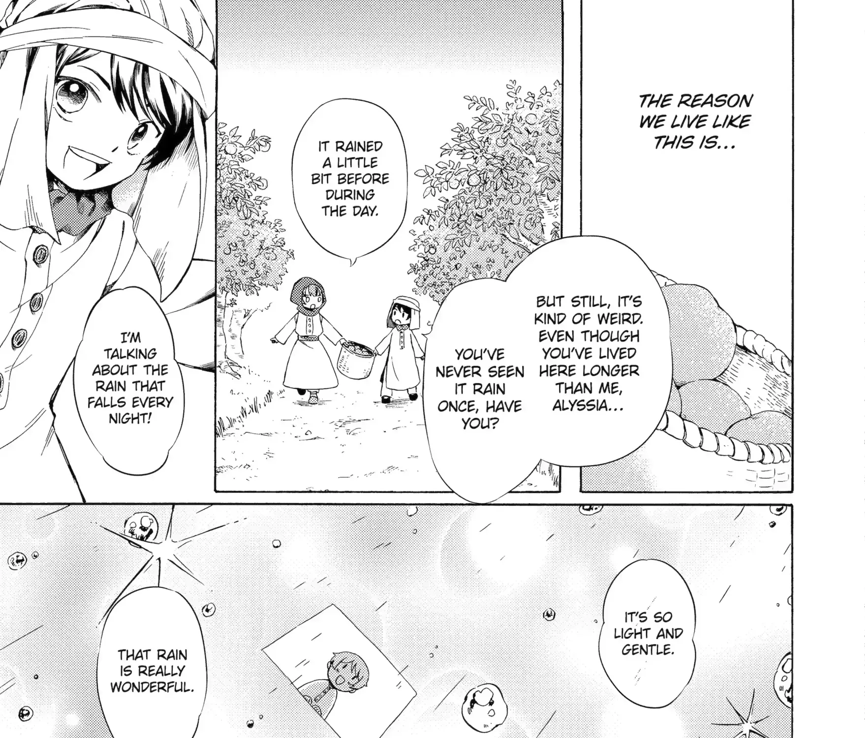 Sabaku no Kuni no Amefurashi Hime Chapter 1.1 page 19 - 