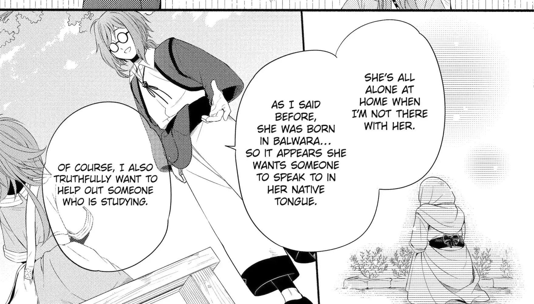 Sabaku no Kuni no Amefurashi Hime Chapter 13.1 page 15 - 