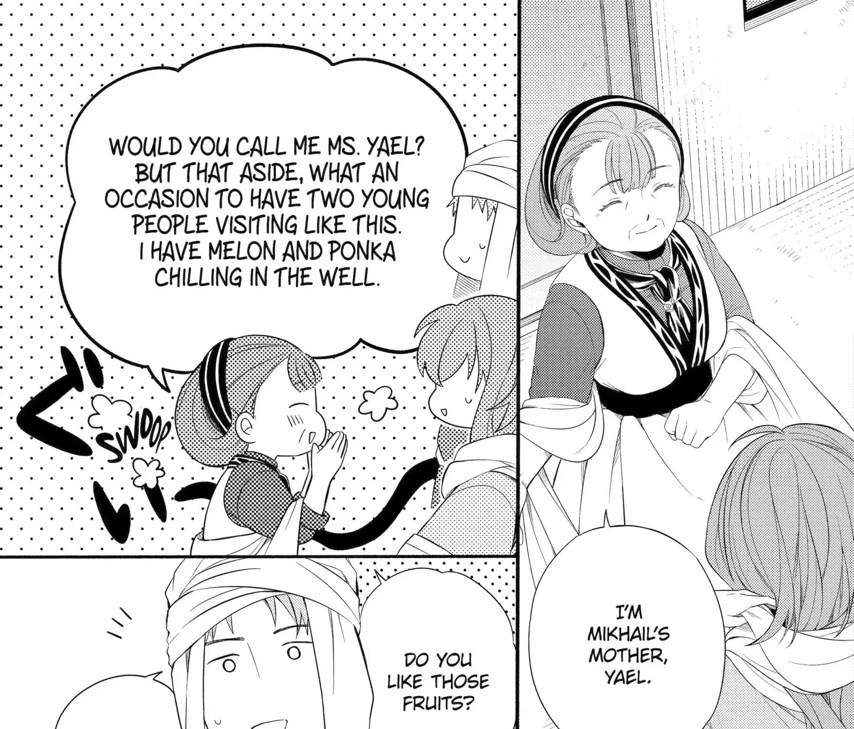 Sabaku no Kuni no Amefurashi Hime Chapter 13.1 page 22 - 
