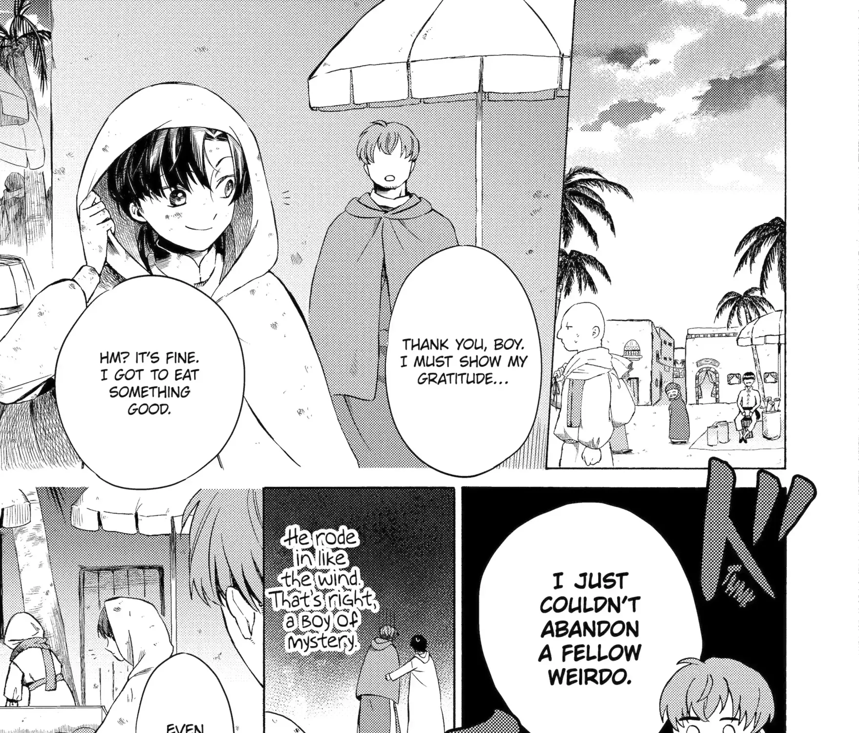 Sabaku no Kuni no Amefurashi Hime Chapter 2.2 page 9 - 