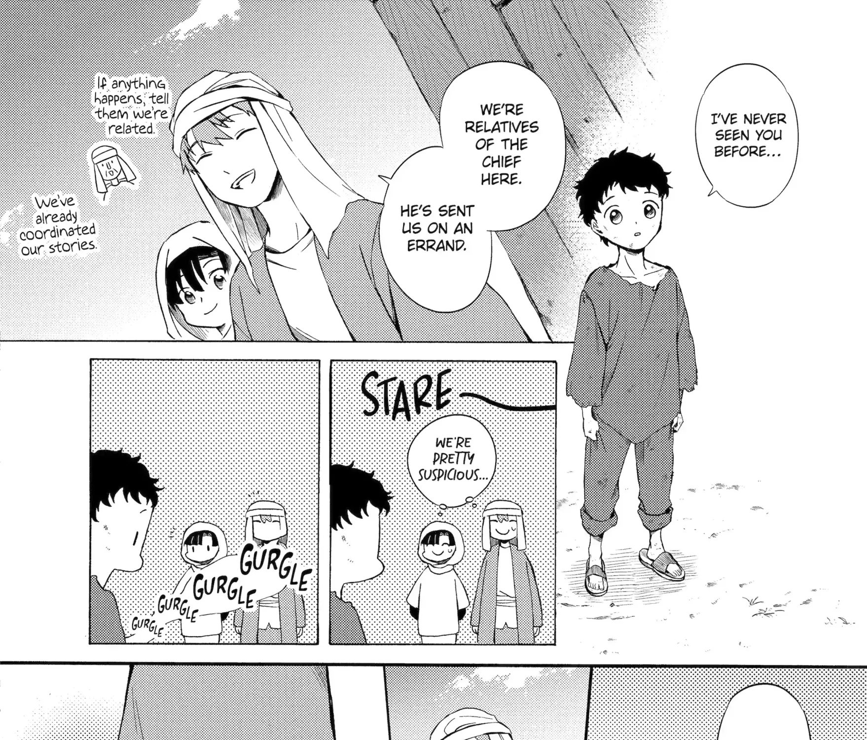 Sabaku no Kuni no Amefurashi Hime Chapter 3.2 page 15 - 