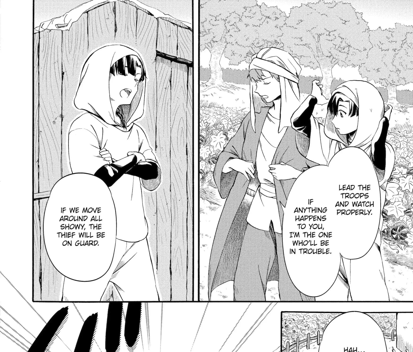 Sabaku no Kuni no Amefurashi Hime Chapter 3.2 page 19 - 