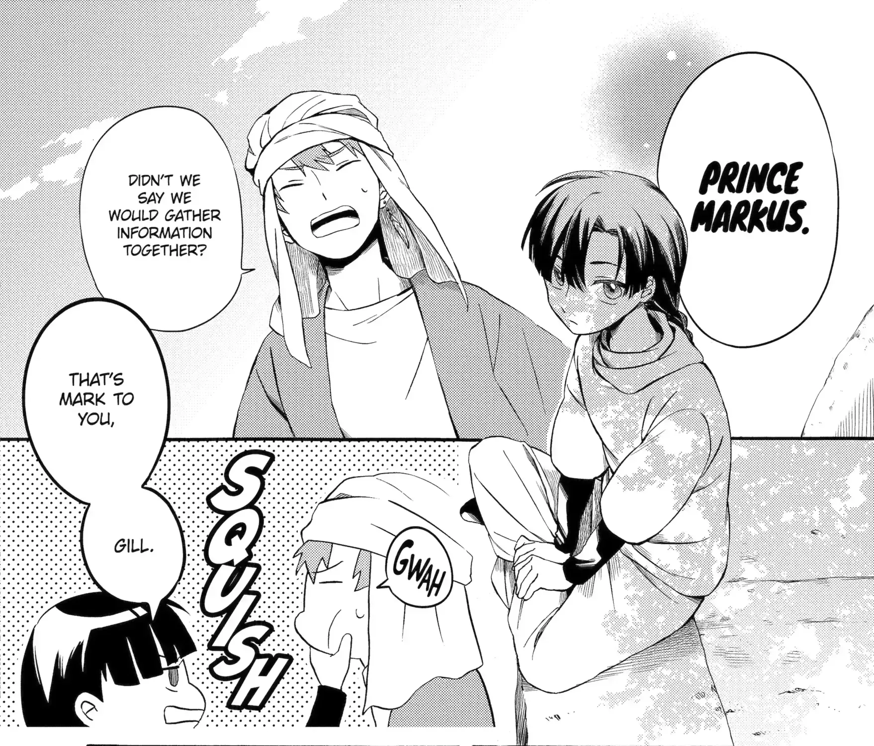 Sabaku no Kuni no Amefurashi Hime Chapter 3.2 page 7 - 