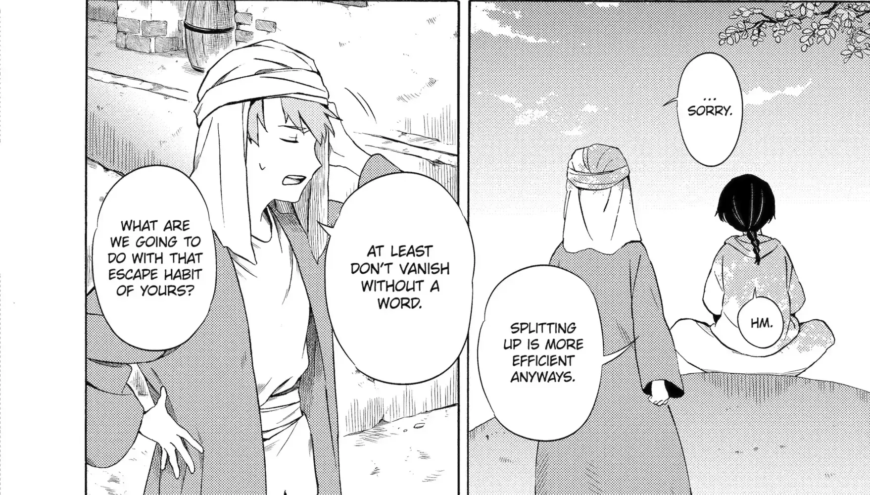 Sabaku no Kuni no Amefurashi Hime Chapter 3.2 page 8 - 
