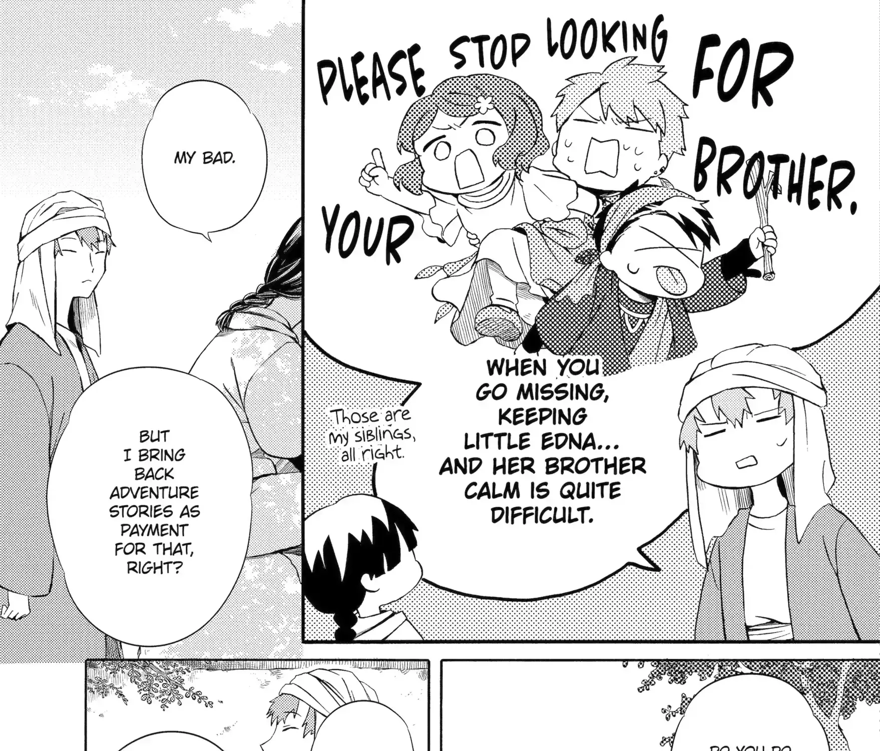 Sabaku no Kuni no Amefurashi Hime Chapter 3.2 page 9 - 