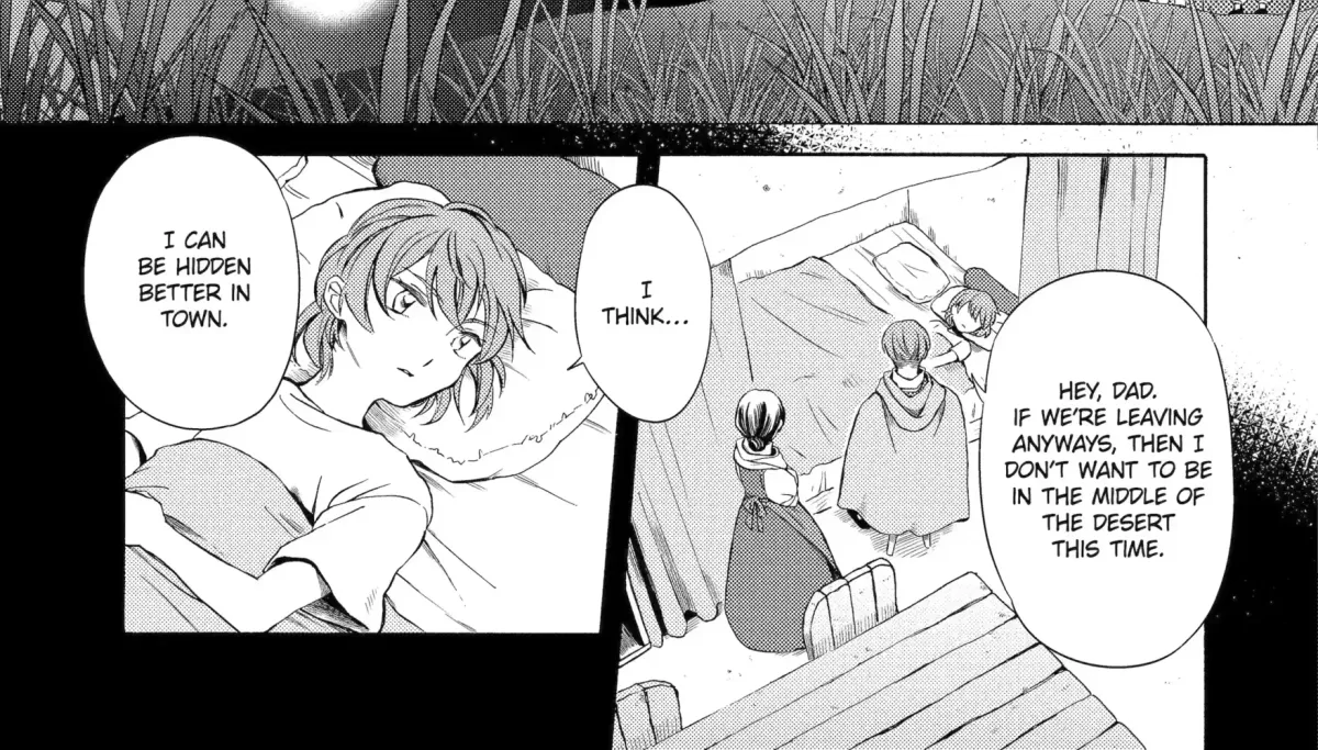 Sabaku no Kuni no Amefurashi Hime Chapter 3.3 page 16 - 