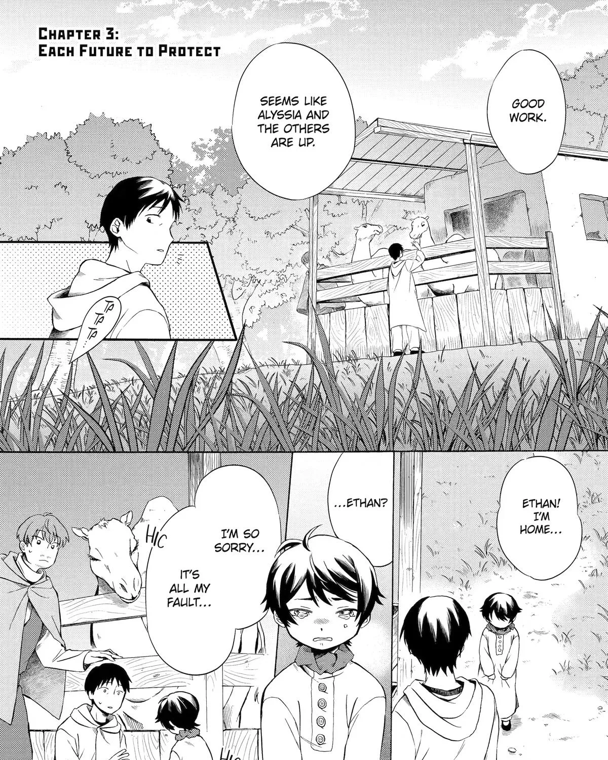 Sabaku no Kuni no Amefurashi Hime Chapter 3 page 1 - 