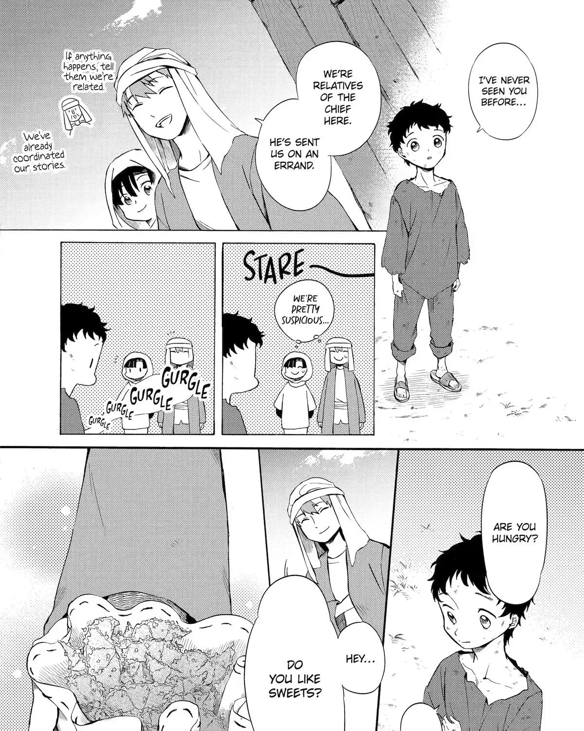 Sabaku no Kuni no Amefurashi Hime Chapter 3 page 35 - 