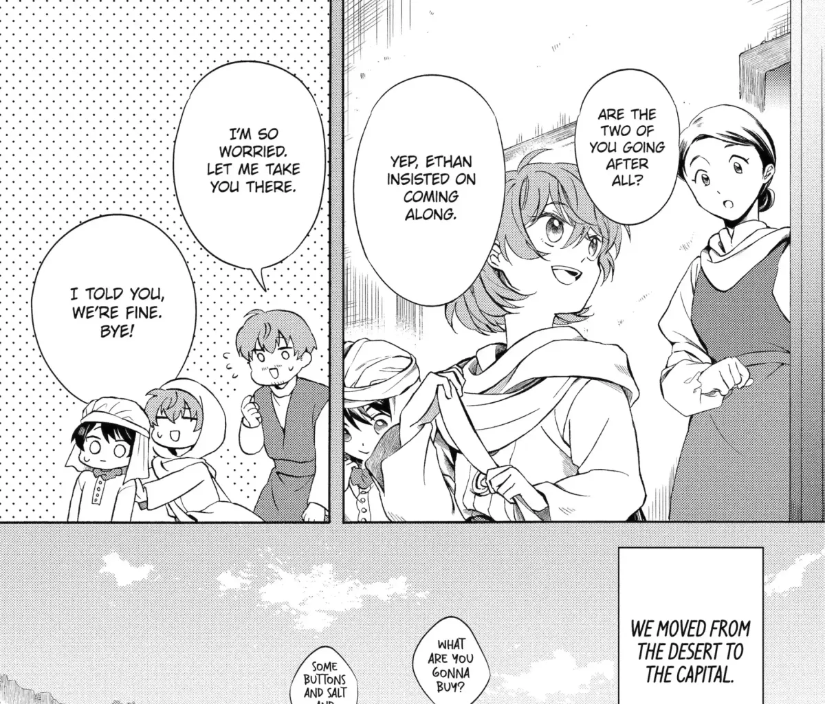 Sabaku no Kuni no Amefurashi Hime Chapter 4.1 page 13 - 