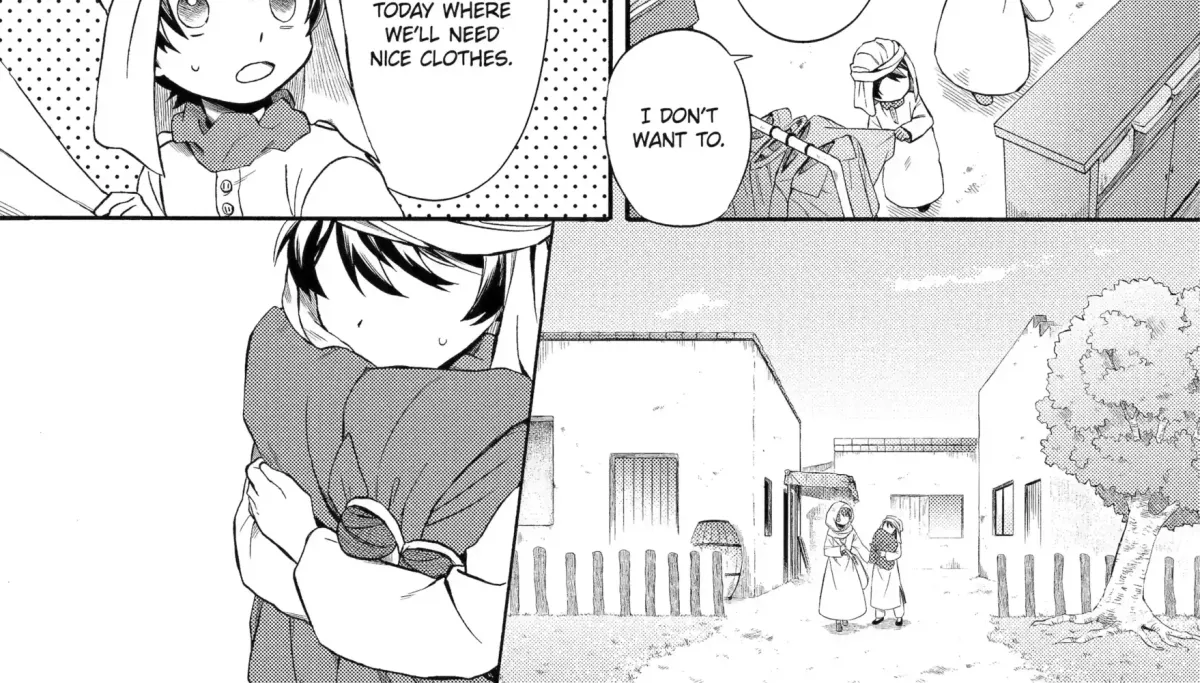 Sabaku no Kuni no Amefurashi Hime Chapter 4.1 page 22 - 
