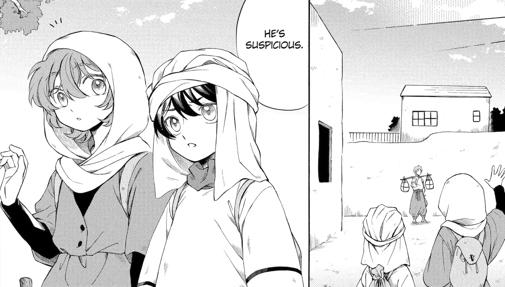 Sabaku no Kuni no Amefurashi Hime Chapter 5.3 page 14 - 
