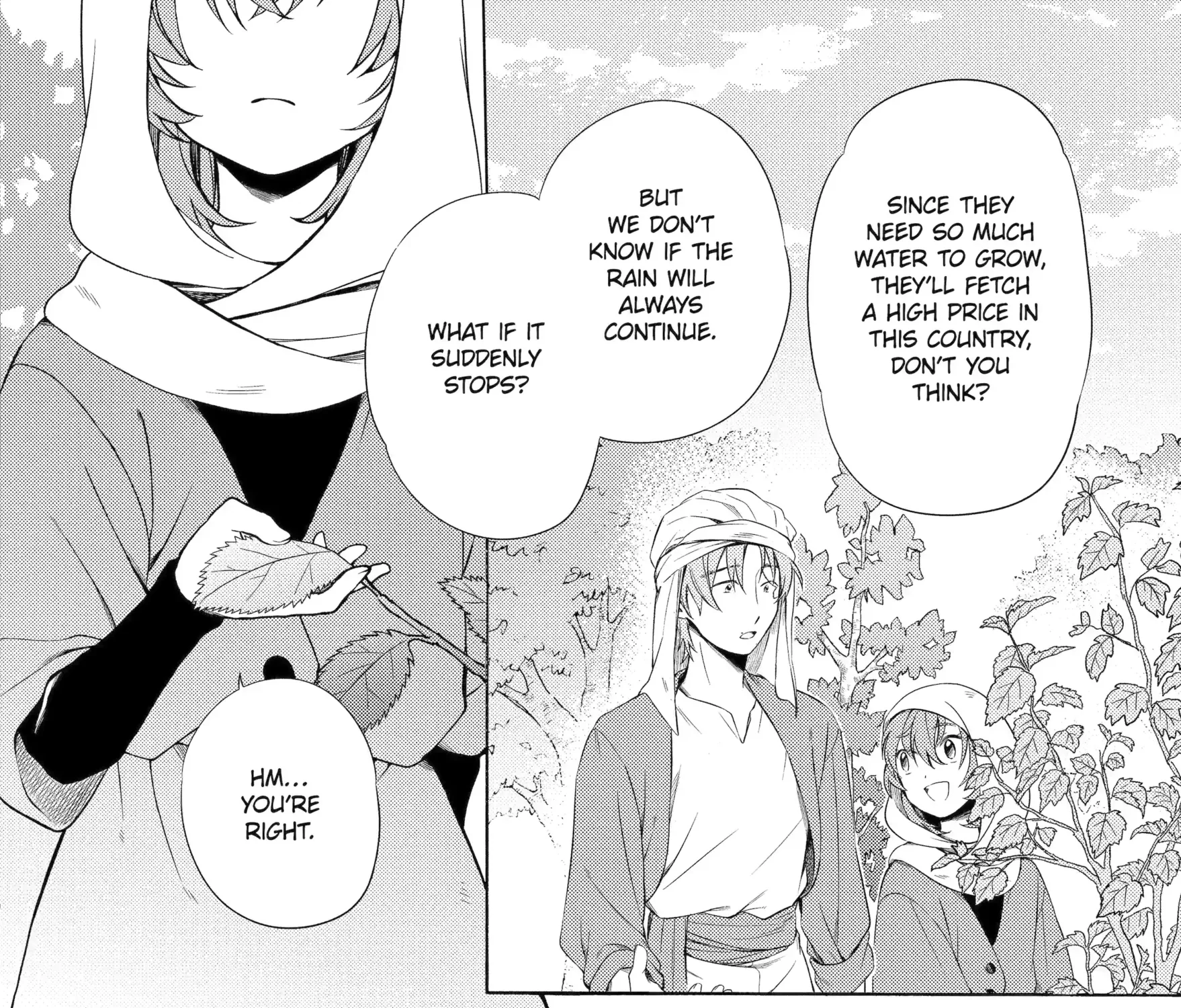 Sabaku no Kuni no Amefurashi Hime Chapter 8.1 page 3 - 