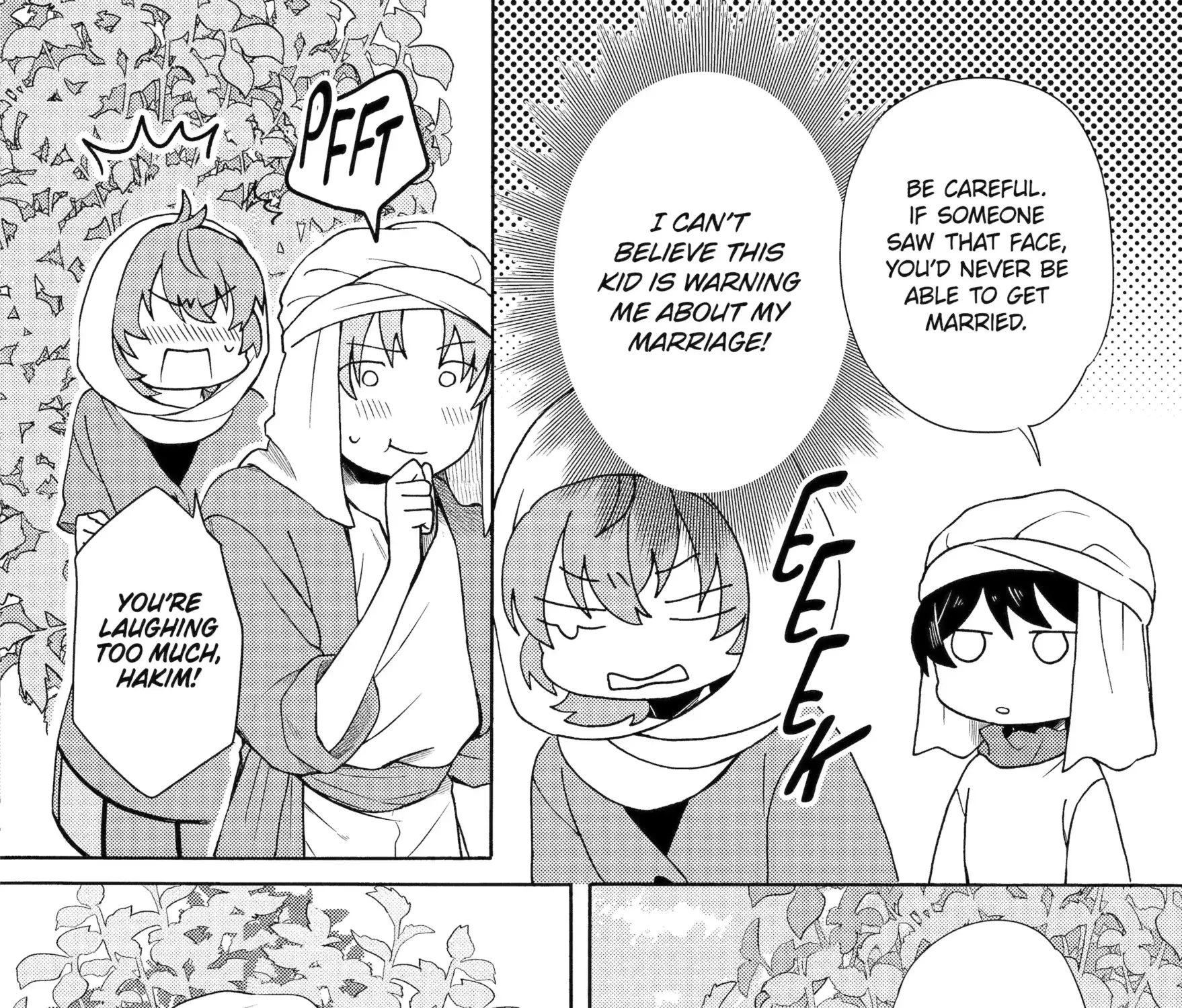 Sabaku no Kuni no Amefurashi Hime Chapter 8.2 page 9 - 