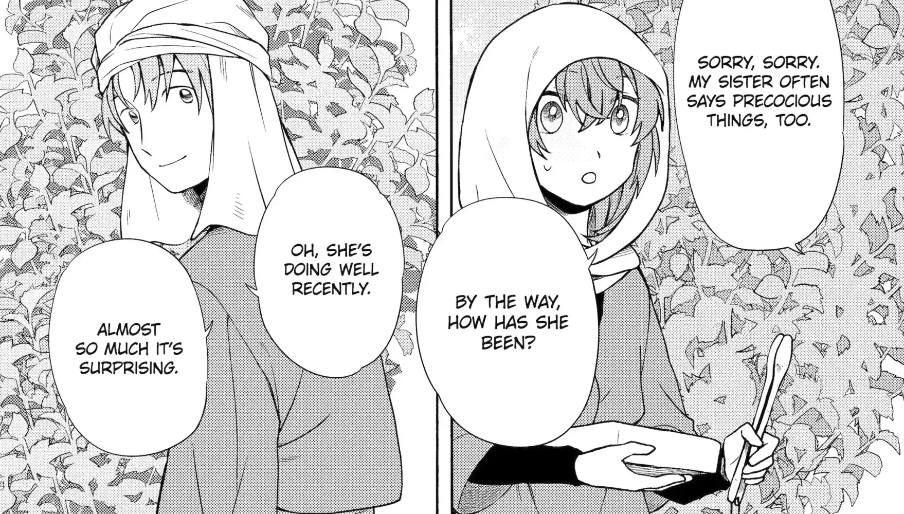 Sabaku no Kuni no Amefurashi Hime Chapter 8.2 page 10 - 