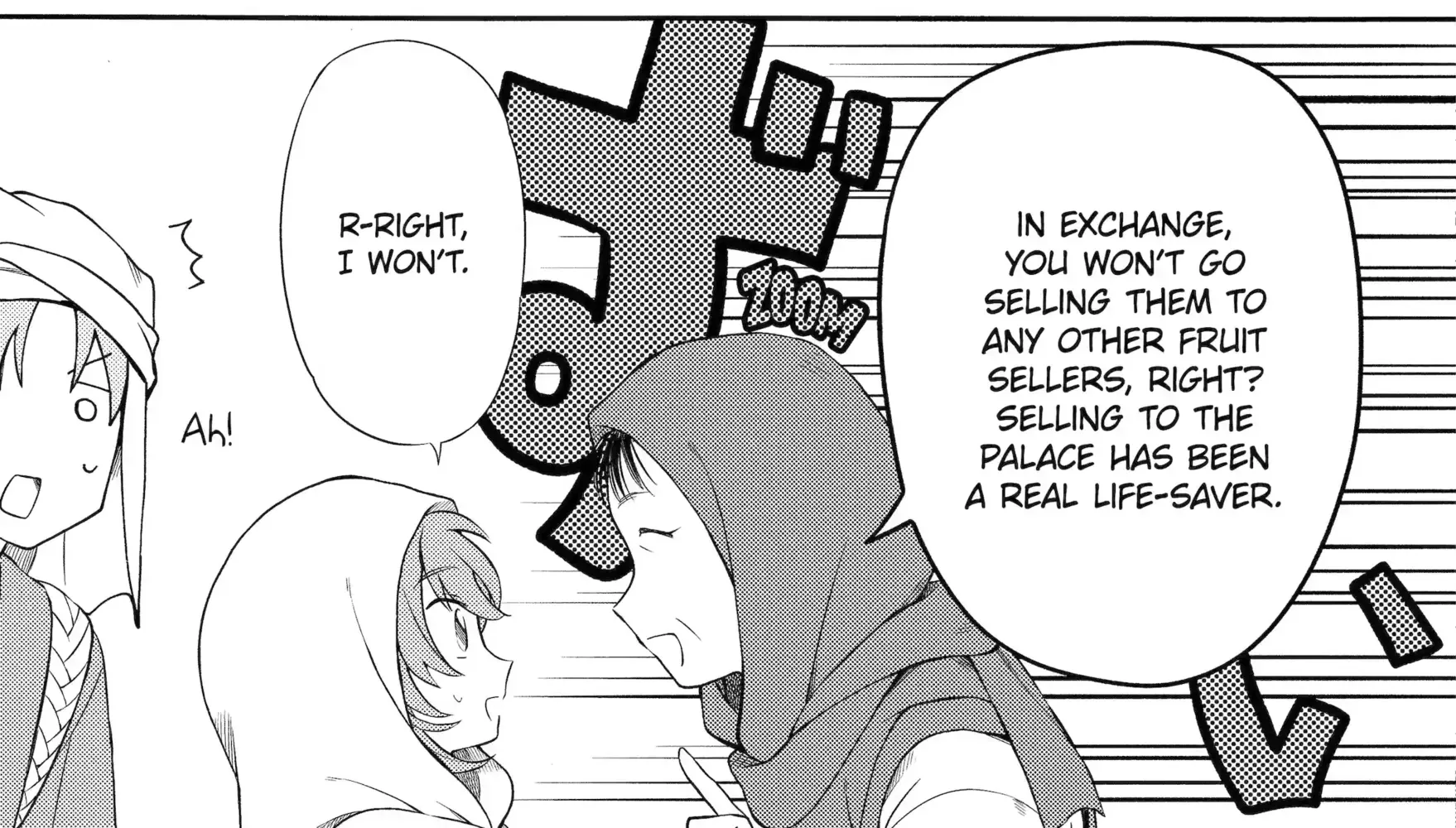 Sabaku no Kuni no Amefurashi Hime Chapter 9.2 page 4 - 