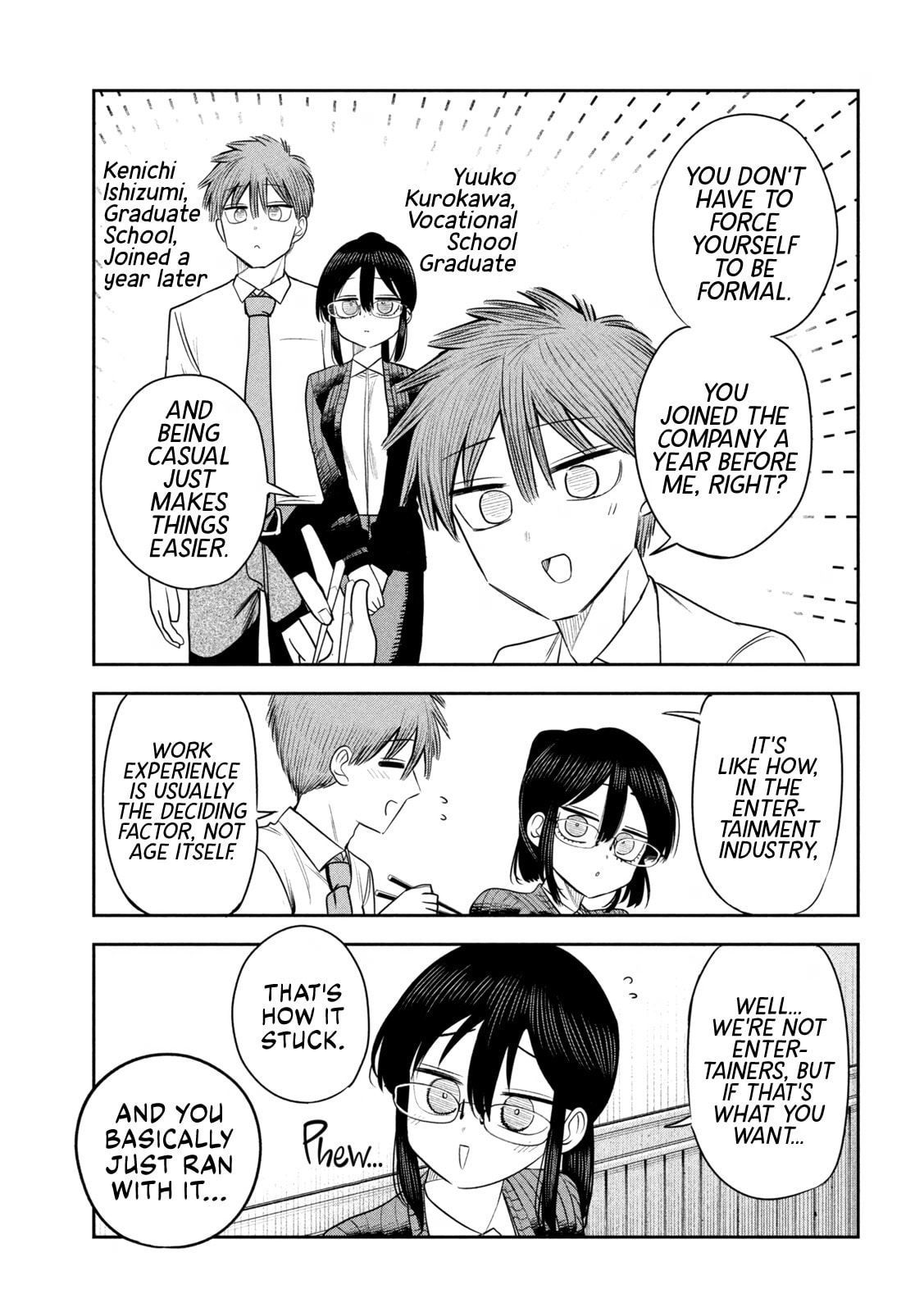 Sachou to Sake to Hoshi Chapter 27 page 17 - 