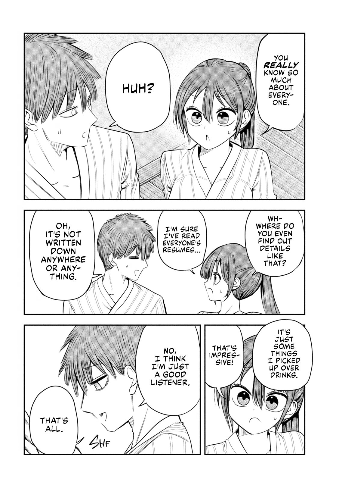 Sachou to Sake to Hoshi Chapter 31 page 10 - 
