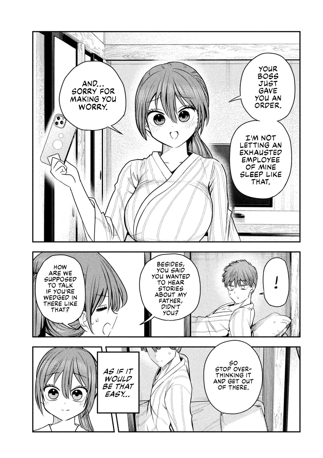 Sachou to Sake to Hoshi Chapter 32 page 7 - 