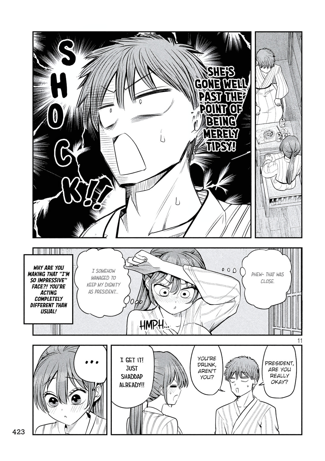 Sachou to Sake to Hoshi Chapter 33 page 11 - 