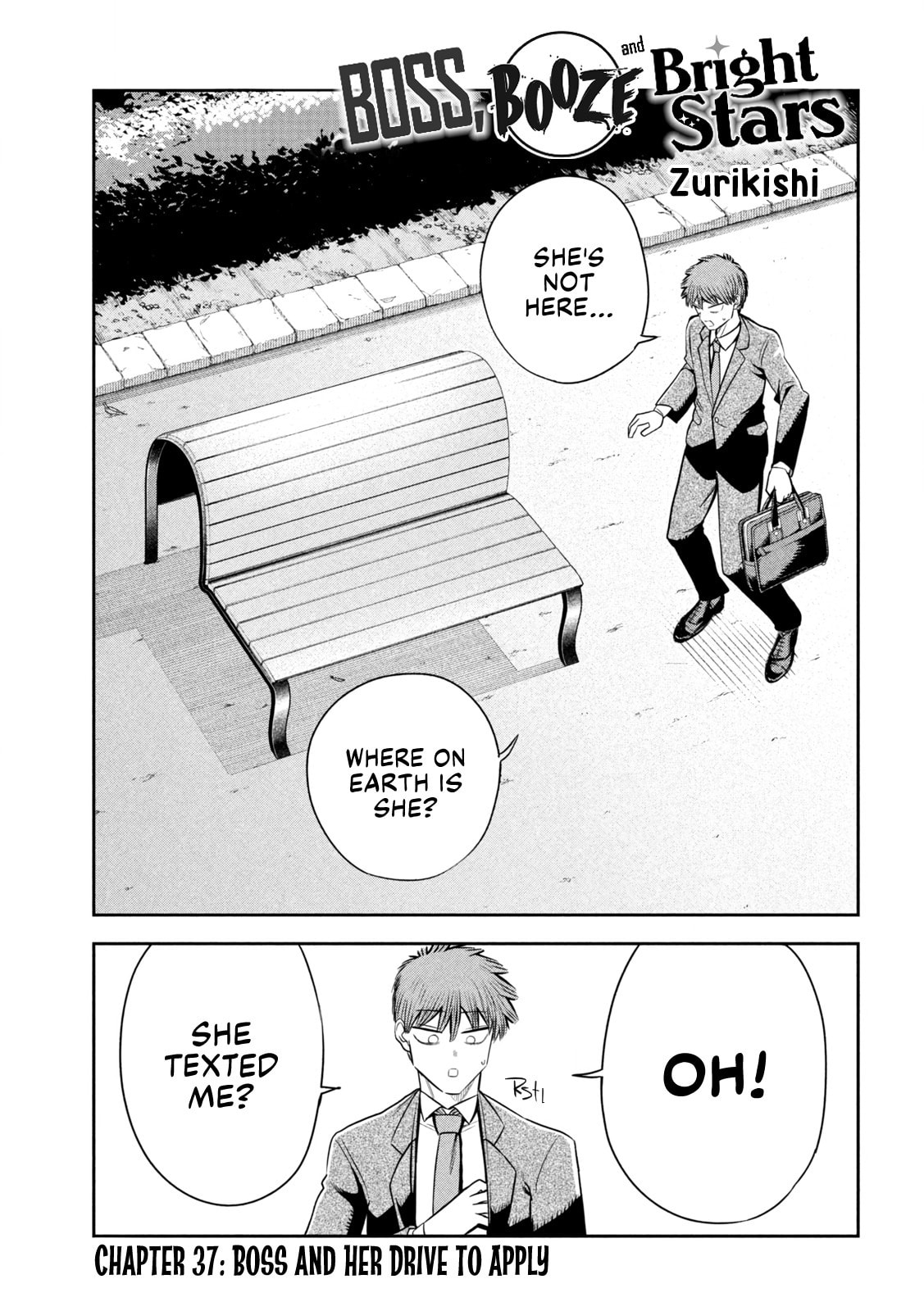 Sachou to Sake to Hoshi Chapter 37 page 1 - 