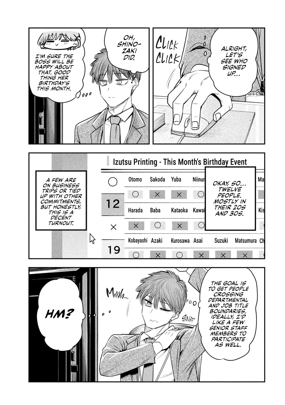 Sachou to Sake to Hoshi Chapter 40 page 15 - 