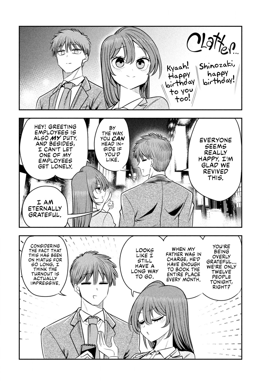 Sachou to Sake to Hoshi Chapter 40 page 18 - 