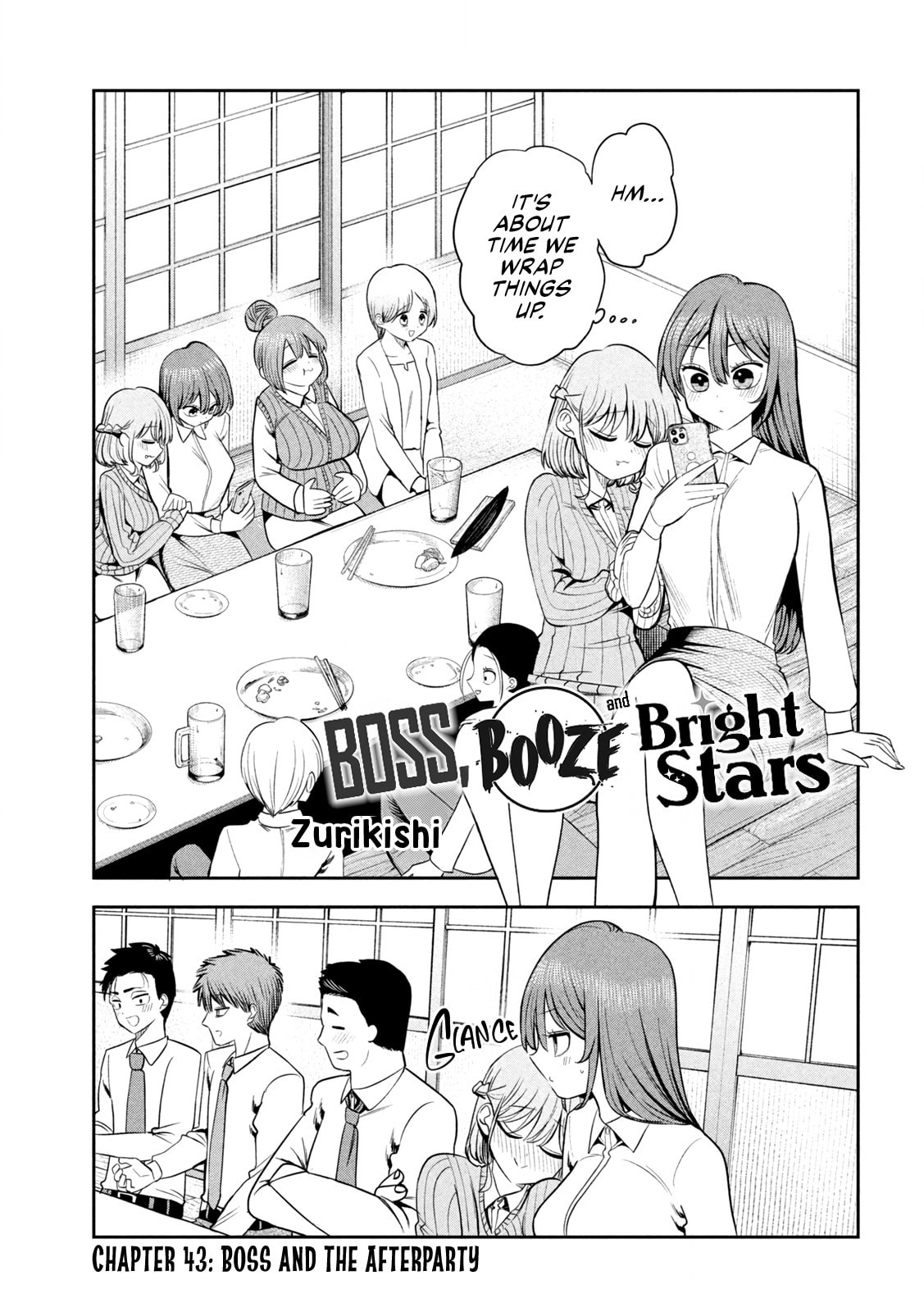 Sachou to Sake to Hoshi Chapter 43 page 1 - 