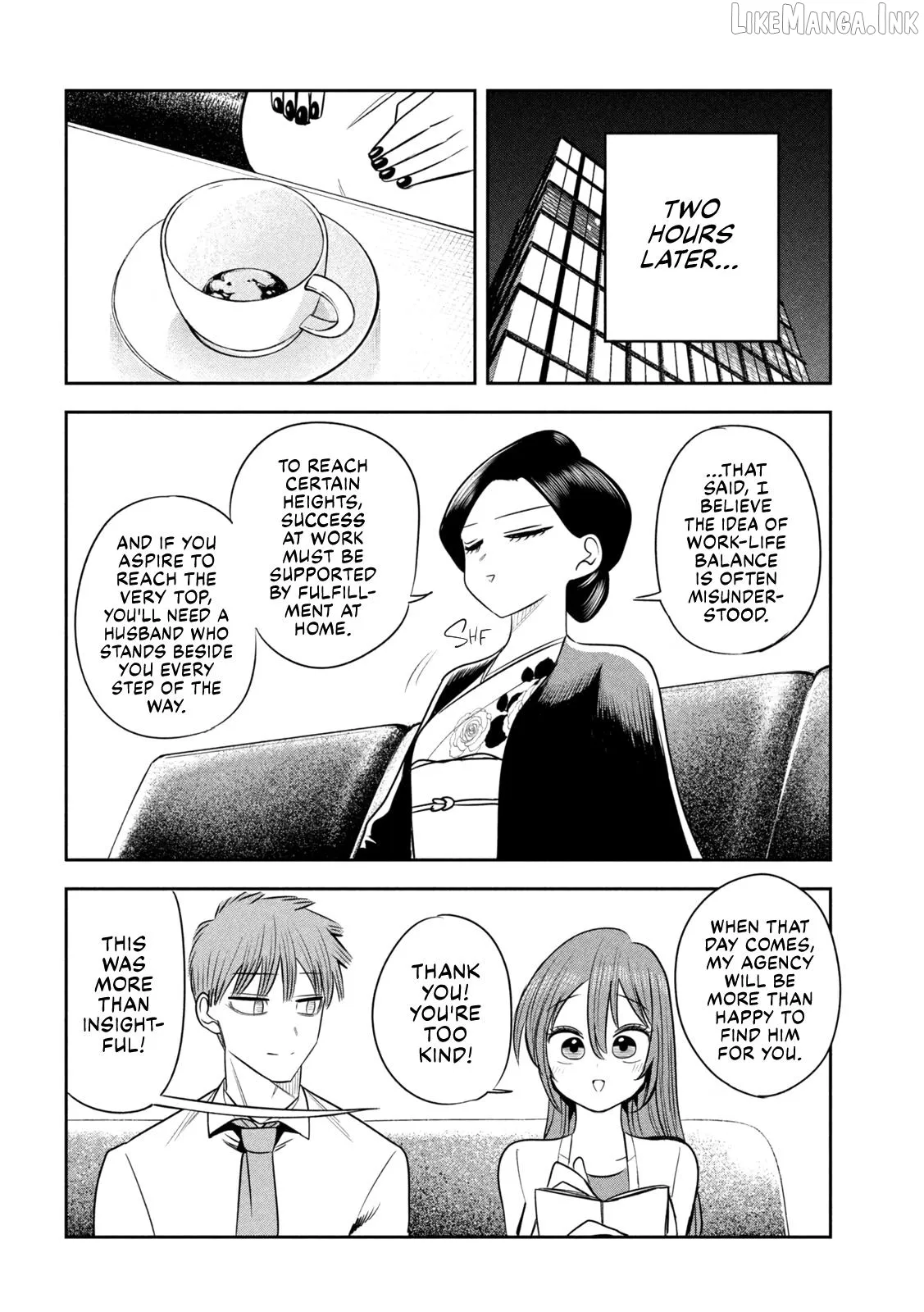Sachou to Sake to Hoshi Chapter 49 page 14 - 