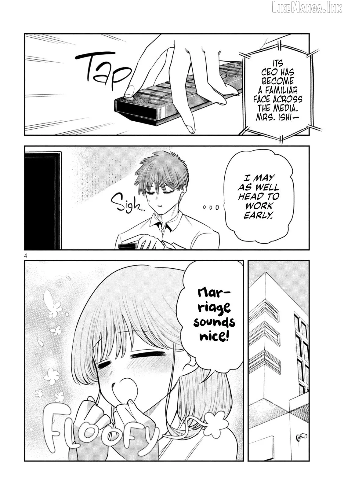 Sachou to Sake to Hoshi Chapter 49 page 4 - 