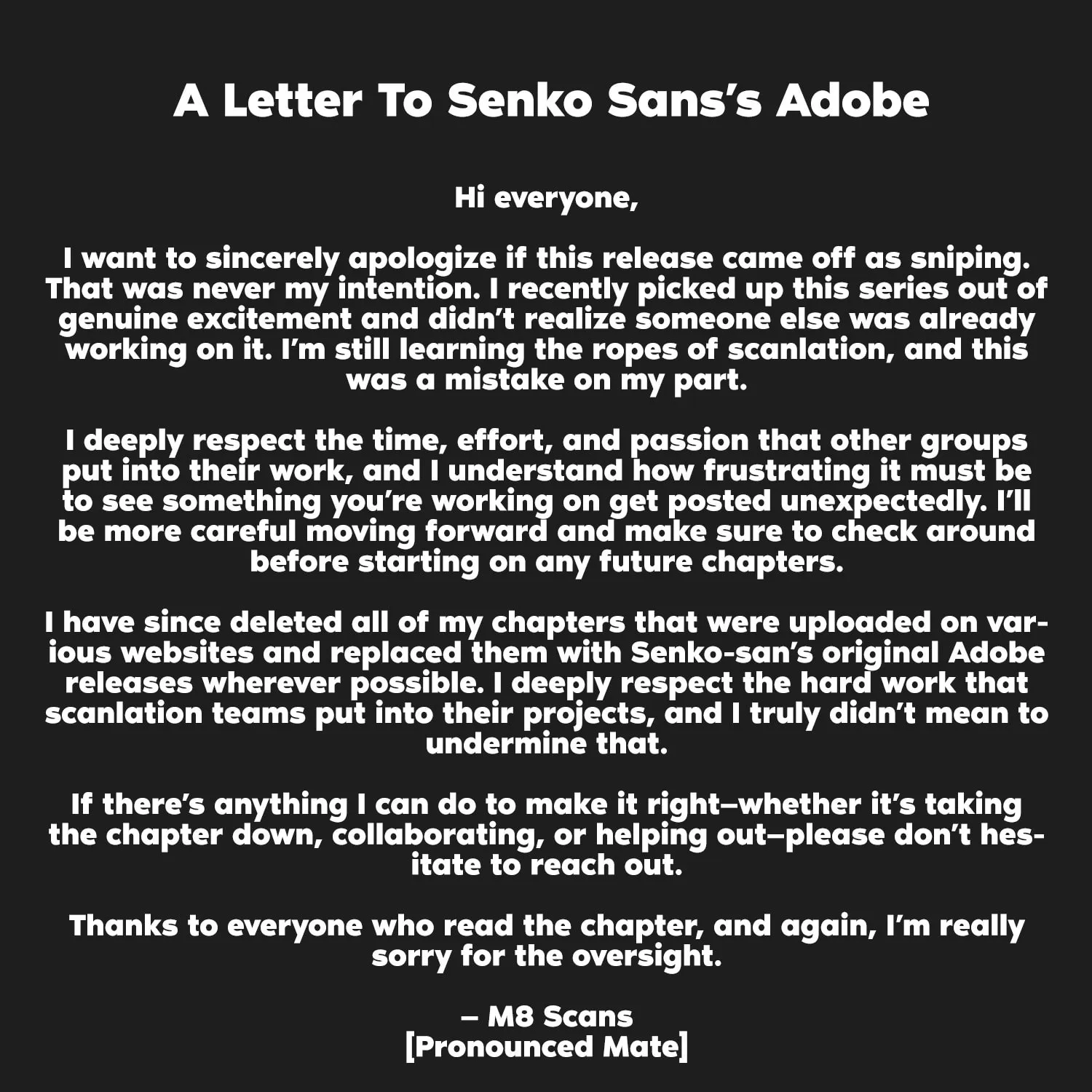 Sachou to Sake to Hoshi Chapter 6.1 page 1 - 