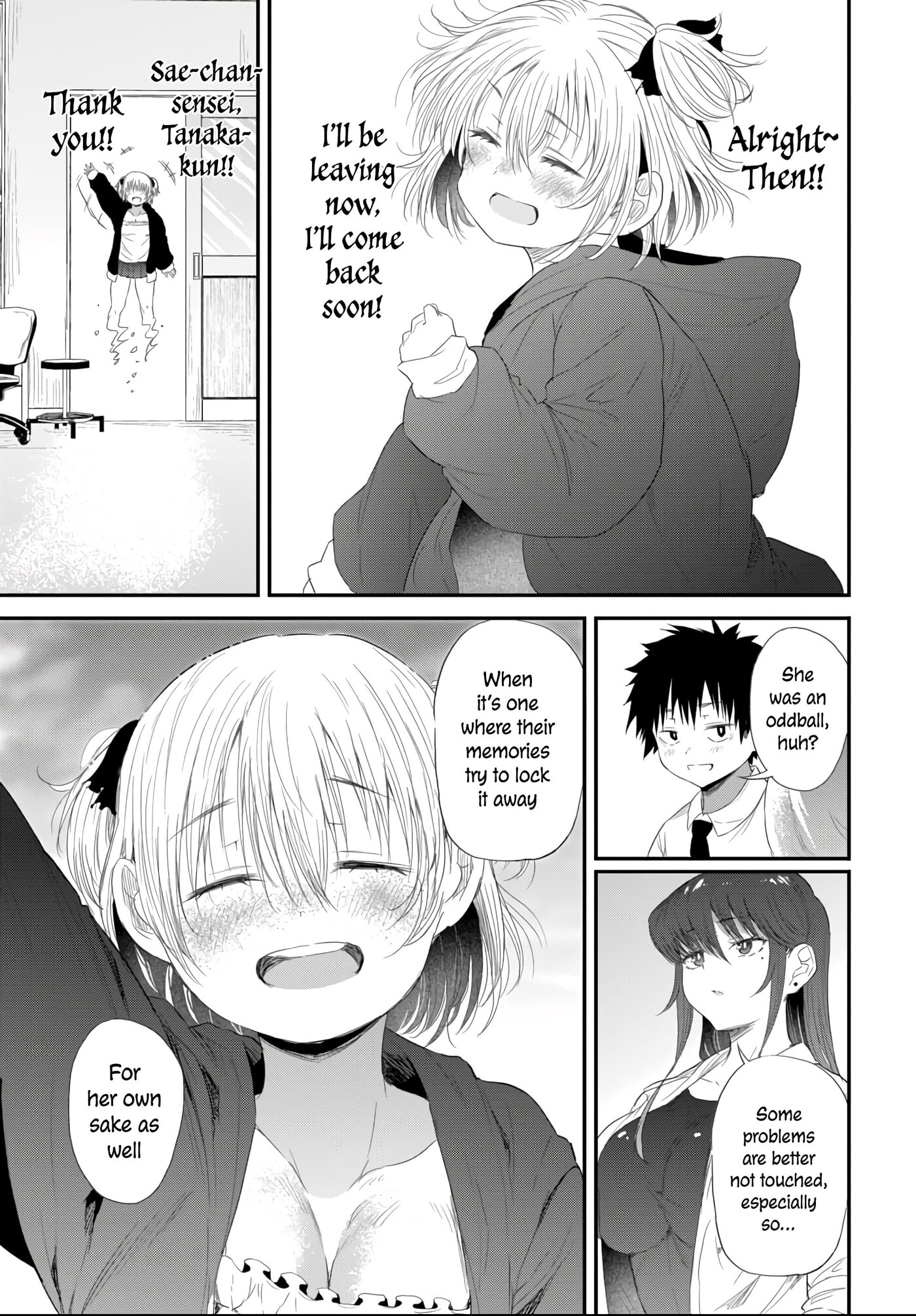 Saejima-sensei wa Ikasetai Chapter 3.3 page 9 - 