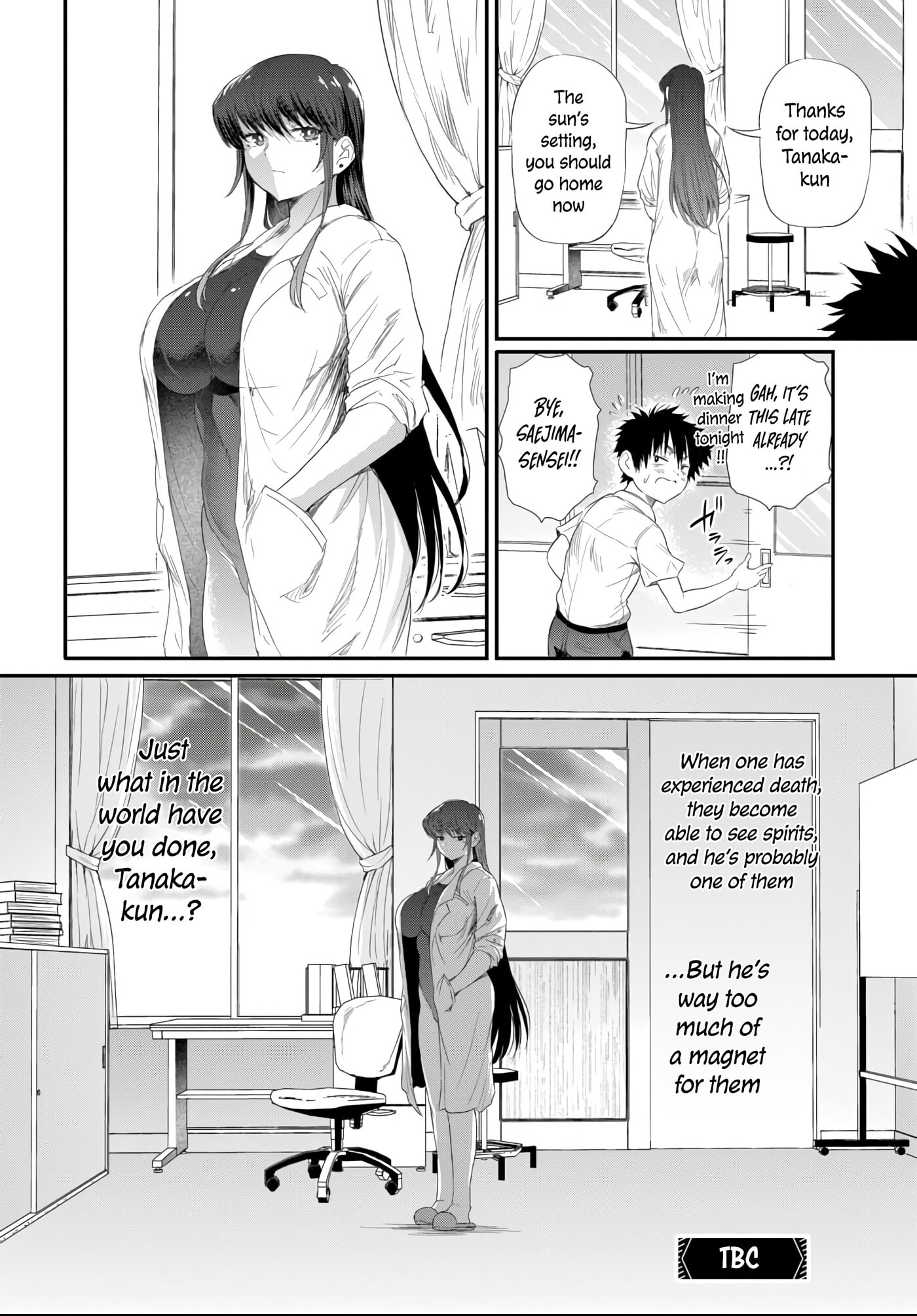 Saejima-sensei wa Ikasetai Chapter 3.3 page 10 - 