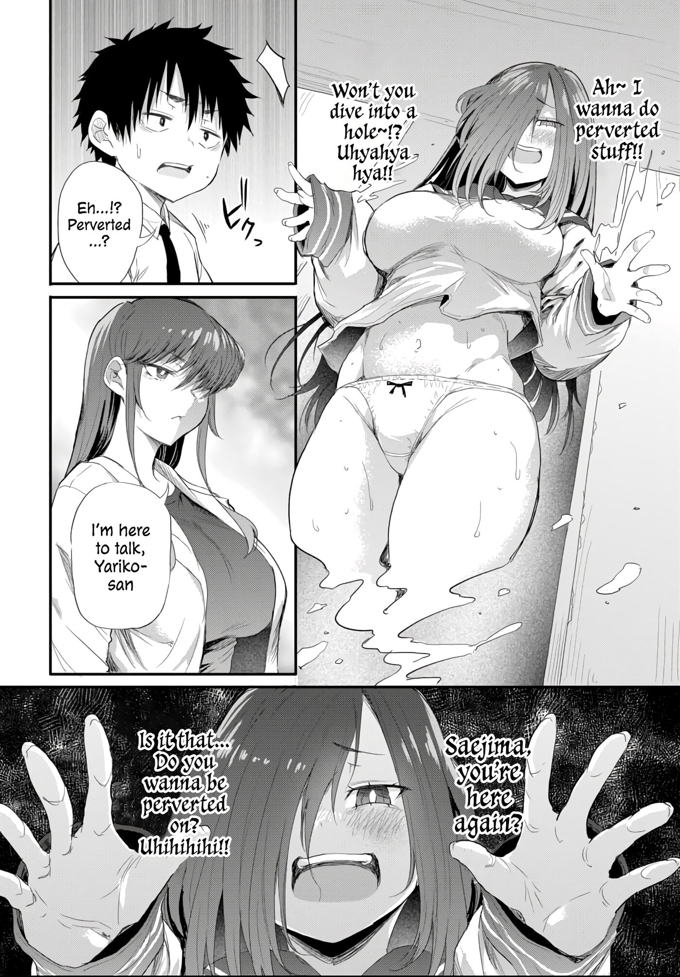 Saejima-sensei wa Ikasetai Chapter 4.2 page 3 - 