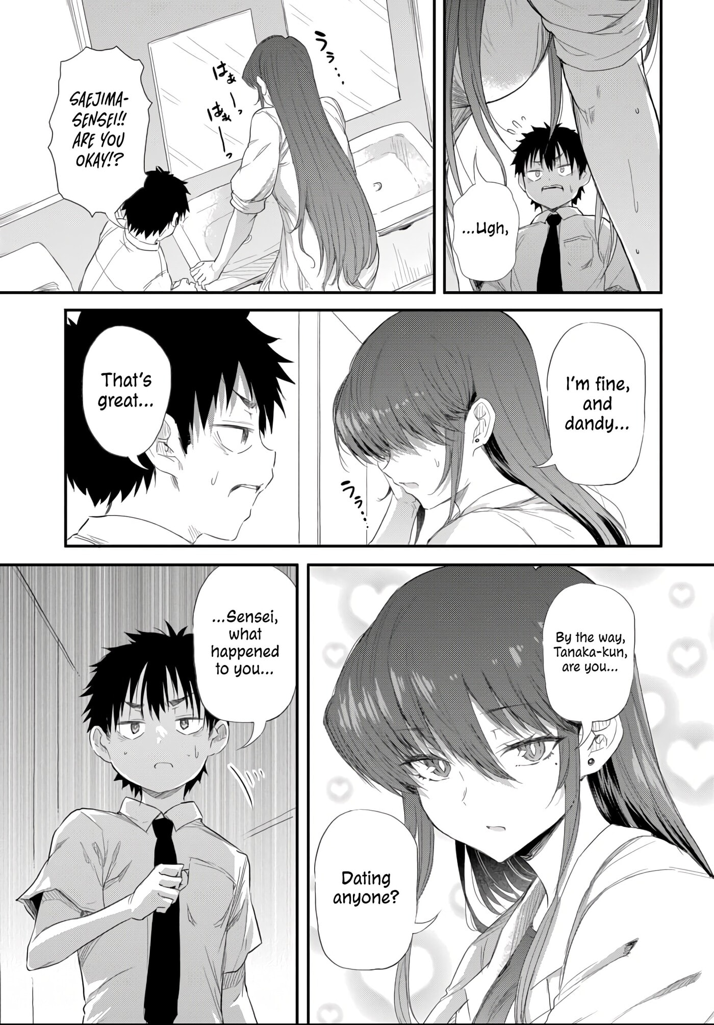 Saejima-sensei wa Ikasetai Chapter 4.2 page 10 - 