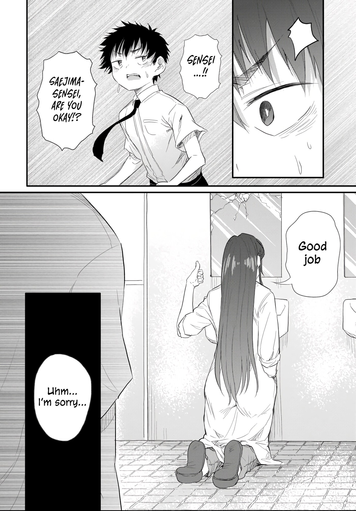 Saejima-sensei wa Ikasetai Chapter 4.3 page 8 - 