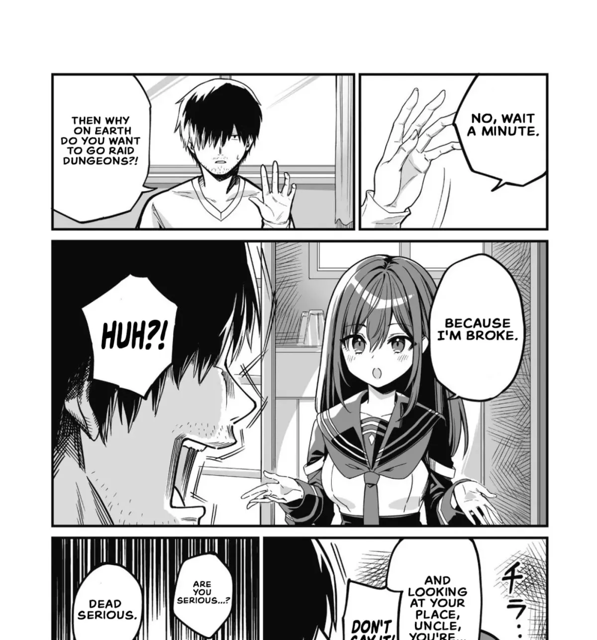 Saenai Ossan, Jitsu wa Saikyou Chapter 1 page 35 - 